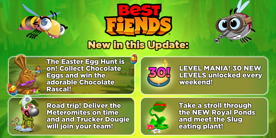 Best Fiends On Twitter Our New Update Is Rolling Out Now Here Is What S New In This Update Update Free Here Https T Co X3u7ljqime