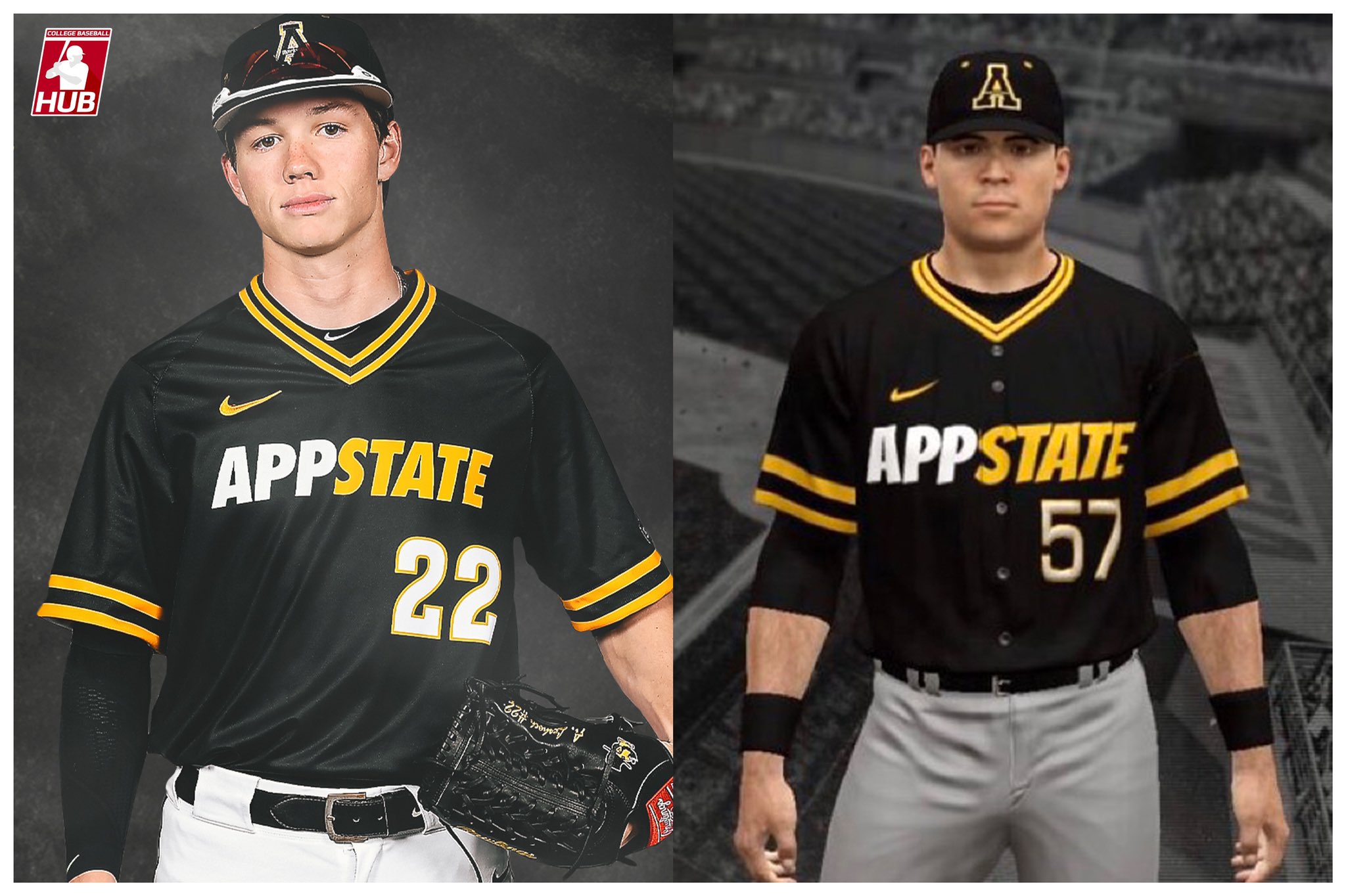 College Baseball Hub on X: College uniforms on MLB The Show part 3! Thank  you to the fans/players that took the time to make these uniforms!   / X