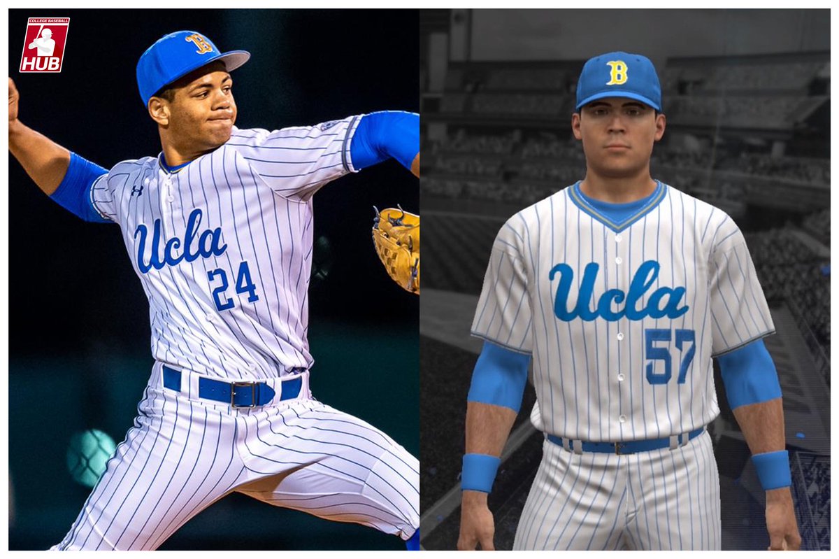 College Baseball Hub on X: College uniforms on MLB The Show part