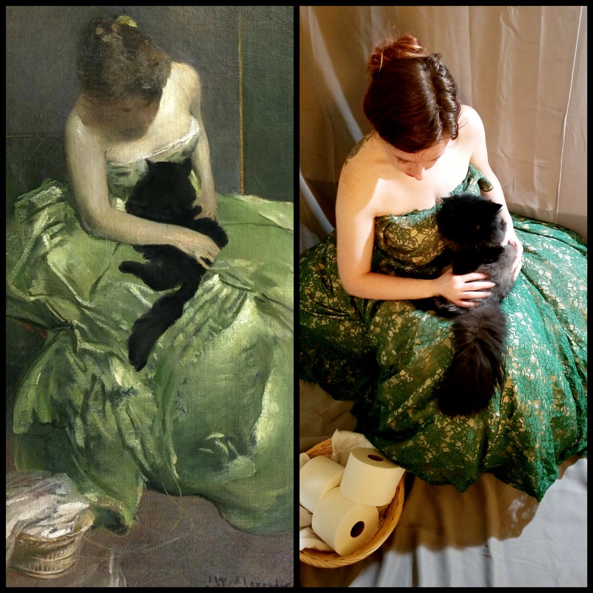 ominousrumbling's tweet photo. The Woman in the Green Dress by John White Alexander, 1899
#gettymuseumchallenge #gettychallenge https://t.co/T4j4cX2eBe