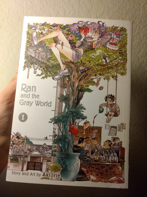 Seeing as we're in quarantine staring at each other from across the room, might I recommend to you a delightful witch manga called Ran And The Gray World? 