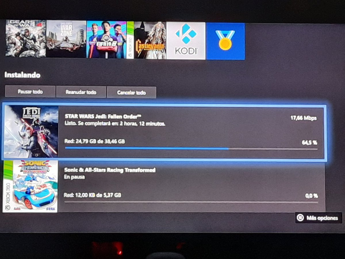 MengibarRui's tweet photo. @digitaliagames Perfecto vendedor, rapido, de confianza, siempre con los últimos juegos y los más económicos. Descargando el gran Jedi Fallen Order. Gracias. https://t.co/K7L9vGjHnU
