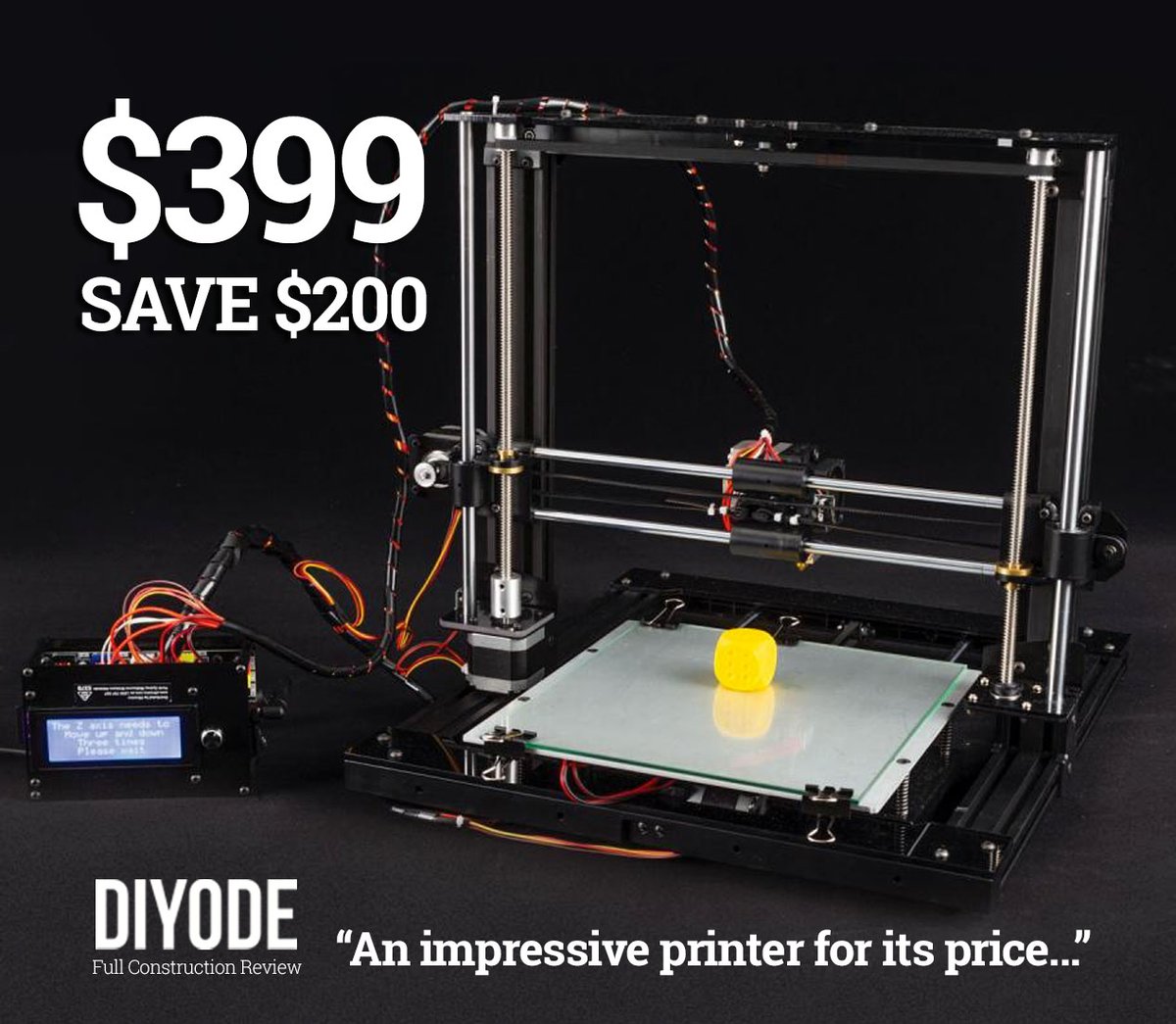 AltronicsAU's tweet photo. This weekend only! FLASH SALE on our K8400 3D Printer kit. Save $200. https://t.co/wKFLLPigPY