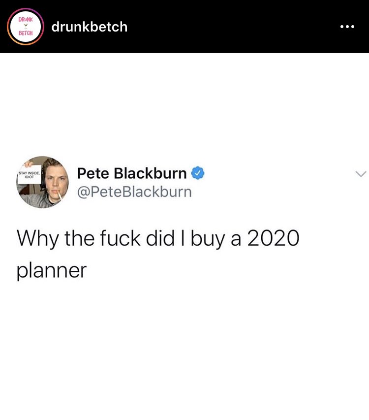 Klags25's tweet photo. @PeteBlackburn now you’re popping up on my IG? https://t.co/pLr0BfgU73