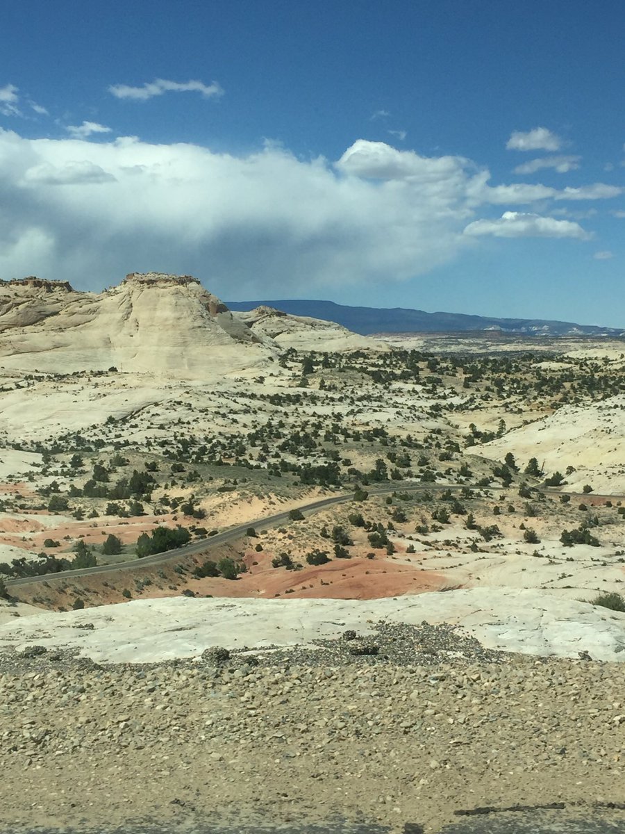 Grand Staircase-Escalante National Monument from highway 12. Utah is such a beautiful place.