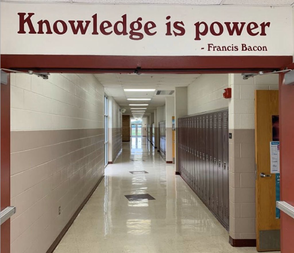 BruceMaverick's tweet image. This is how are building currently sits- not as it is intended. If we had the chance to walk down these halls today we would look at this place a little different, we would slow down, and we appreciate them a little more. The 2020 school year came to an abrupt end but let’s...