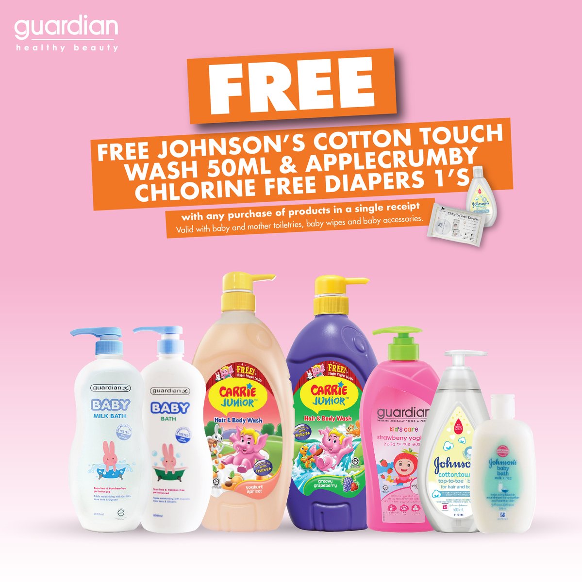 guardian baby milk bath