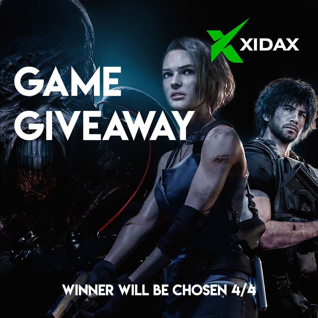 xidaxpcs's tweet photo. With Resident Evil 3 being released right around the corner, we thought it would be an awesome idea to do a game giveaway! 😱
⠀⠀⠀⠀⠀⠀⠀⠀⠀
Here’s how to enter:
1.) Like this photo ❤️
2.) Follow Xidaxpcs
3.) Retweet / Comment

Winner will be selected on 4/4 https://t.co/g0gK41Rs1R