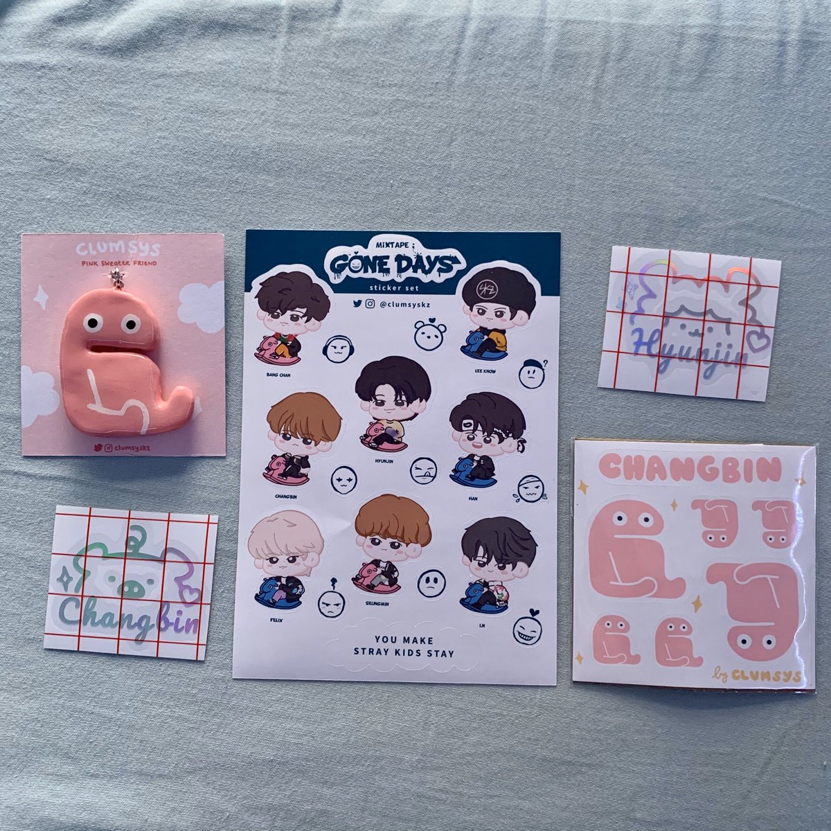 thank you so much!! @clumsyskz these are so adorable💕✨ #clumsygoods