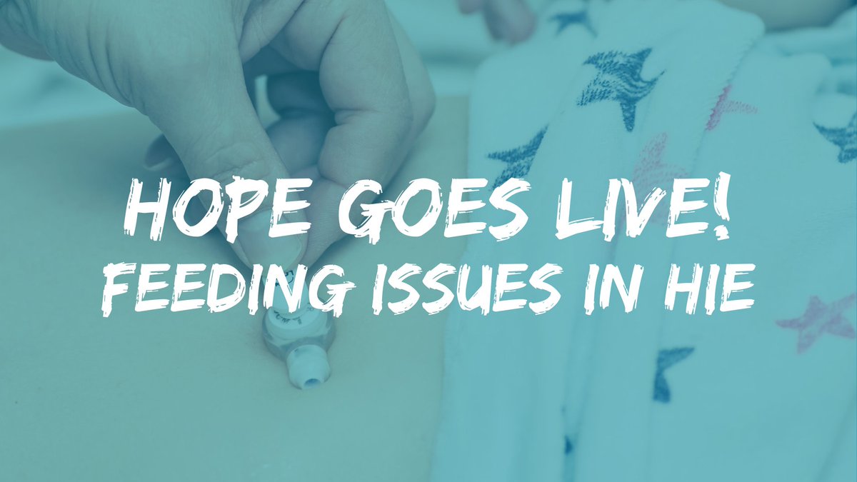 Our Hope Goes LIVE! Q&A series hosted Nancy Calamusa, MA, CCC-SLP, feeding and swallowing specialist this evening. Check it out on our YouTube channel: youtu.be/LV7stYVZGTA

#pediatricfeeding #neonatalfeeding #slp #feedingandswallowing #nicu #ebneo #medtwitter #hopeforhie