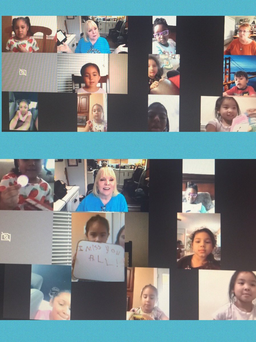MrsMoffett3's tweet photo. We can Zoom here or there! We can Zoom anywhere! Singing songs, reading books &amp; going on a Shape Hunt! @MrsMoffett3 @HumbleISD_RCE @HumbleISD_PREK #CubCommUNITY https://t.co/8ps3BZjCdI