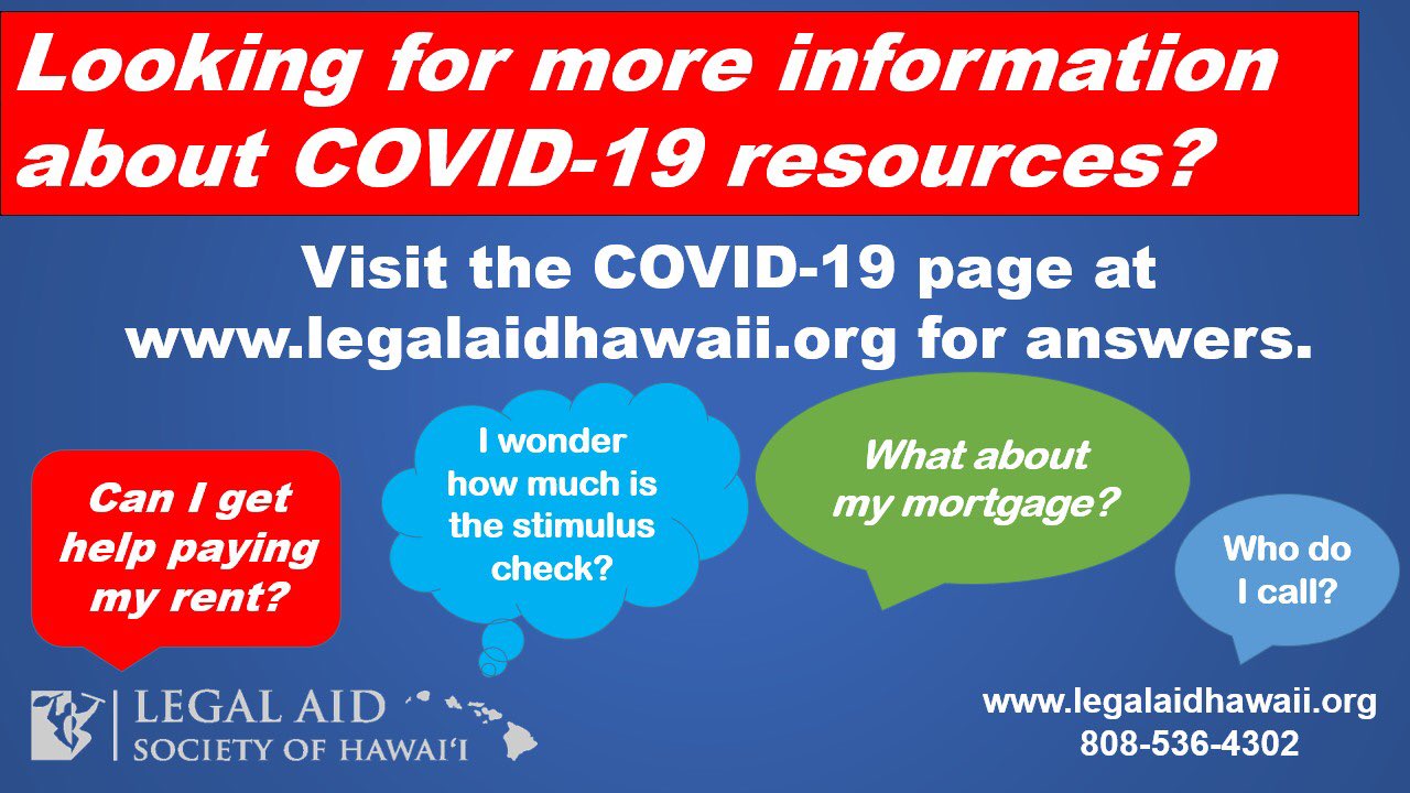 Legal Aid Society of Hawaii on Twitter "Looking for more information