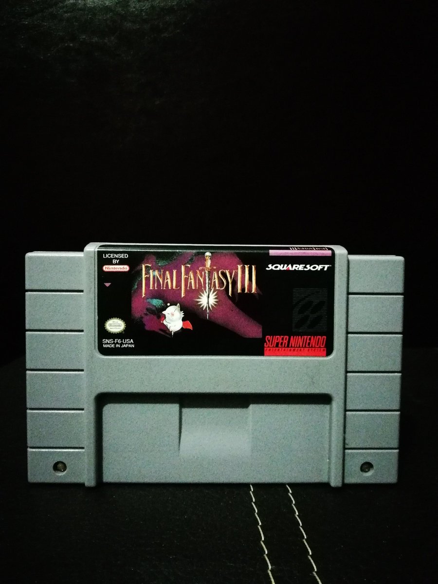 IvanSlns_'s tweet photo. 26 years since the fantasy became better than ever.
_______________________________
#FinalFantasyIII
#FinalFantasyVI
#FFIII
#FFVI
#FFDot
#PixelArt
#FinalFantasy
#TheArtofFinalFantasy
#SuperNintendo
#SNES
#Nintendo
#SquareSoft
#Cartridge
#RetroGame
#SNESController https://t.co/0xZzxkOlog