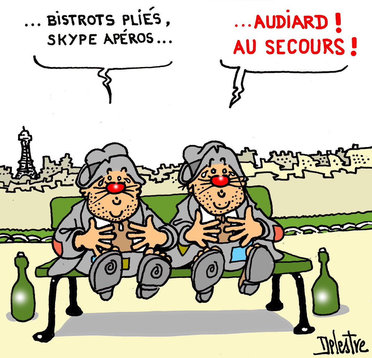 phdelestre's tweet photo. #COVID2019france @Audiart @phDelestre ©PhDelestre #ResteChezToi #dessind’actu https://t.co/ZQoiP1Nvcj