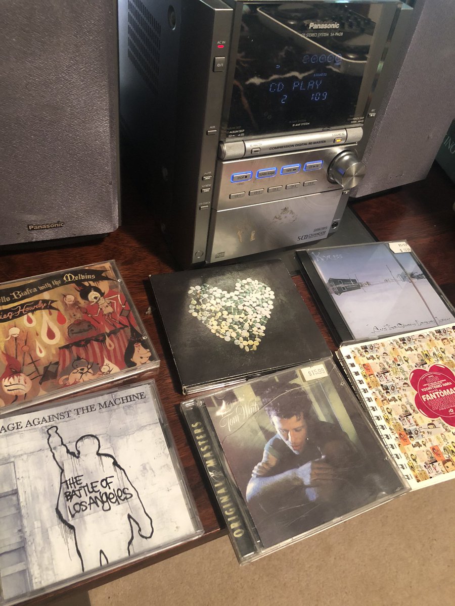 floatingroach's tweet image. Today’s music so far