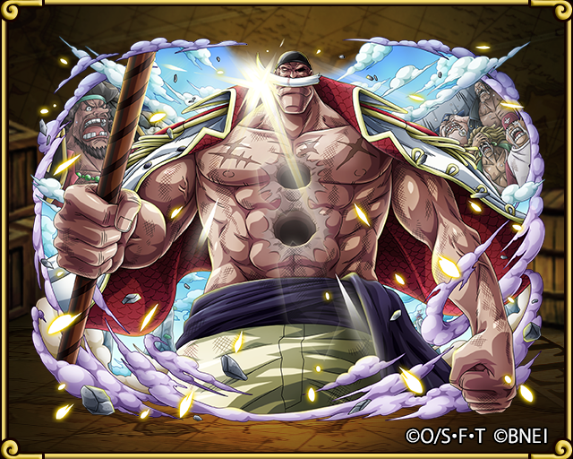 A Thread From Onepiece Trecru 超進化キャラ予告 近日超進化可能になるキャラは 白ひげ海賊団の船長 白ひげ 振り返るな 時代は変わる 超進化をお楽しみに トレクル