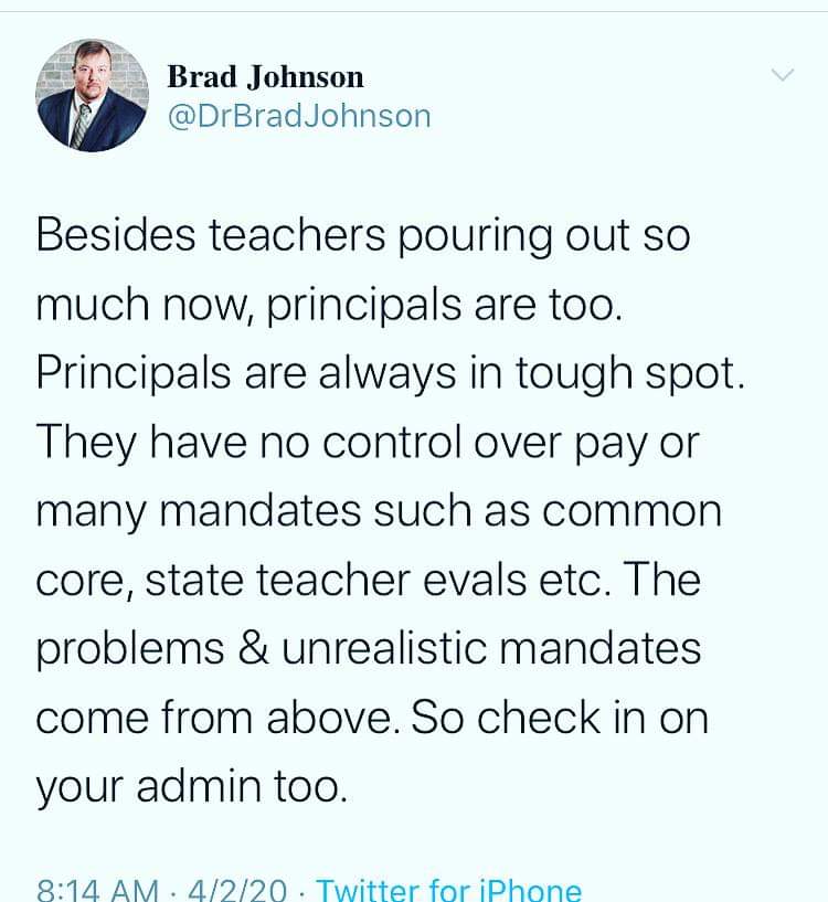 KemperHigh's tweet photo. Don't forget your administrators!! https://t.co/XdcZjEBfLc