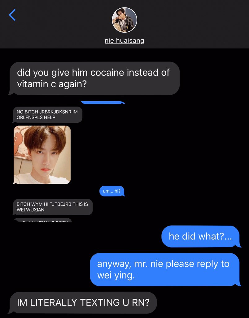 (14) nie huaisang is stressedT
