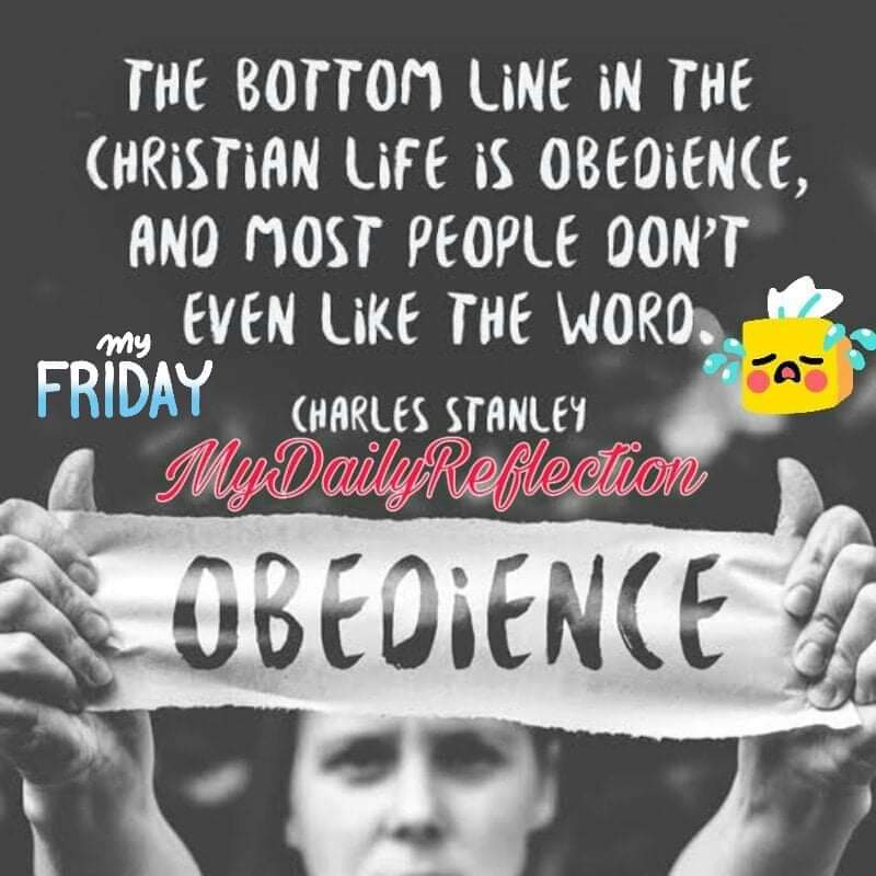 efrenmd's tweet photo. #MyDailyReflection
#MyApr2020Post
Life starts with obedience.
The door to discipline is opened only by obedience. https://t.co/LXcvR9DQVj