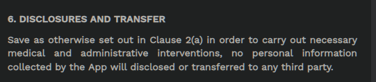 After all the exemptions for storing and processing personal data by "Government of India" and "other necessary and relevant persons as may be required"They still put this meaningless statement at the end.