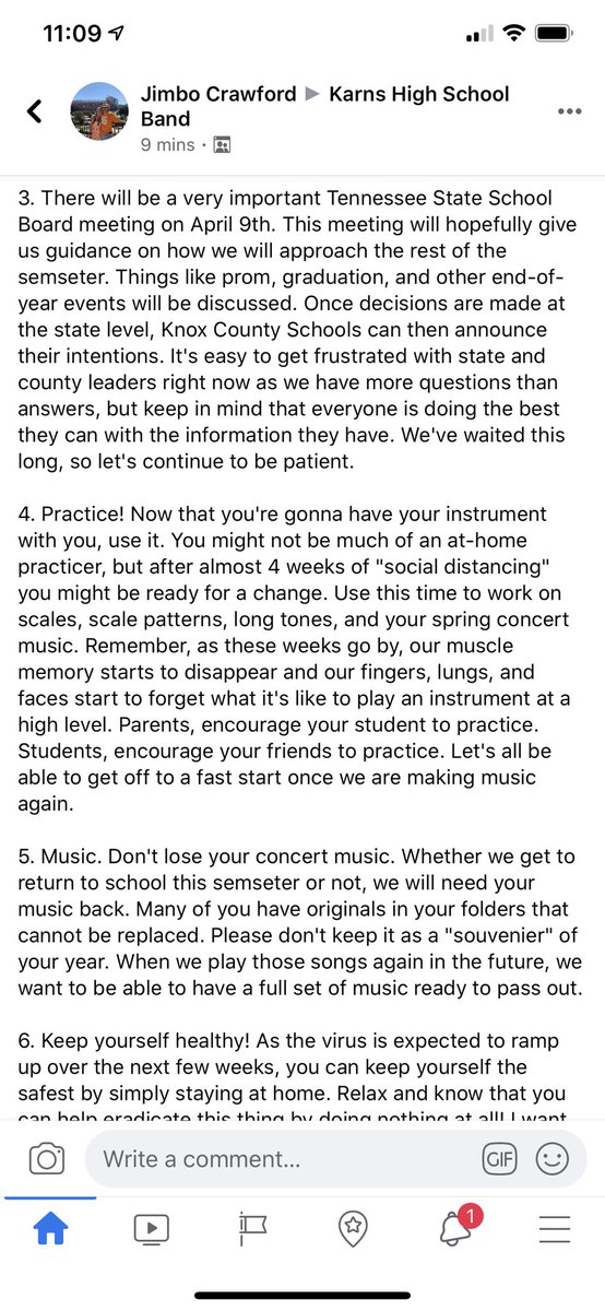 KarnsBand's tweet photo. Hot off the press! Share it with your friends, Karns Band kids! https://t.co/JiUVId0Fzs