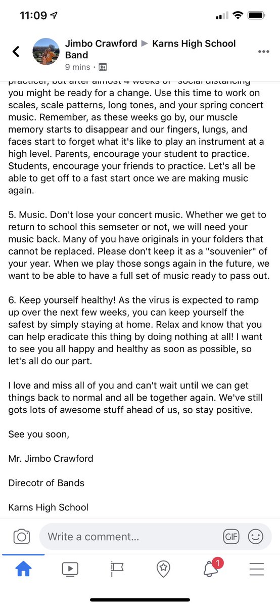 KarnsBand's tweet photo. Hot off the press! Share it with your friends, Karns Band kids! https://t.co/JiUVId0Fzs