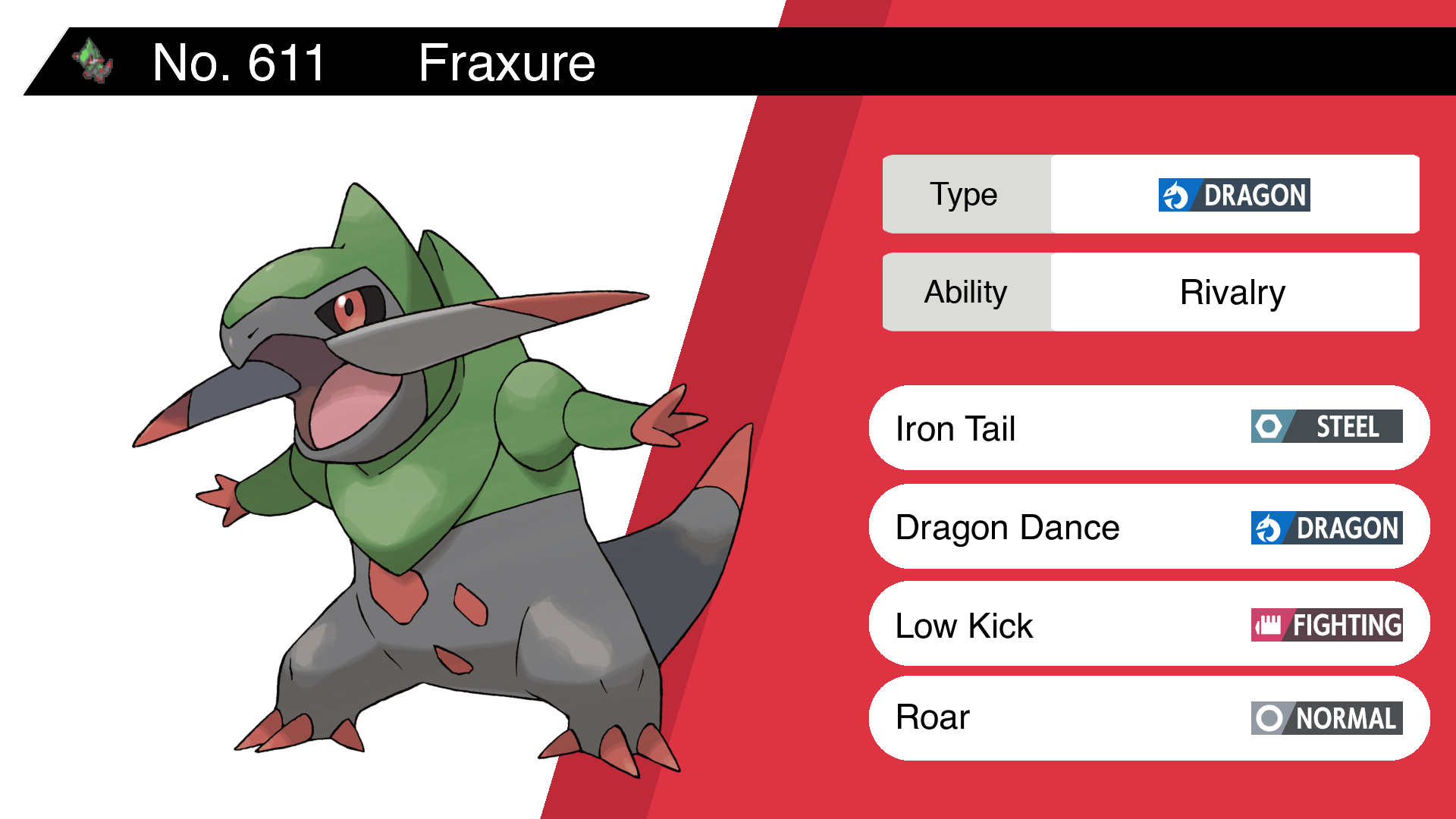 Axew Evolution Chart With Names