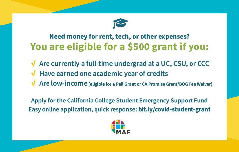 TrusteeNtuk's tweet photo. LBCC college students: You may be eligible for a $500 grant to pay for rent, technology, or other expenses to help you continue your education. Visit the link to apply: https://t.co/Lyg8gNarVd
@LBCCVikingNews @LBCCTraining @LBCCFaculty @lbccvikings @CSenate_LBCC @LABynum https://t.co/48KWASpZeH