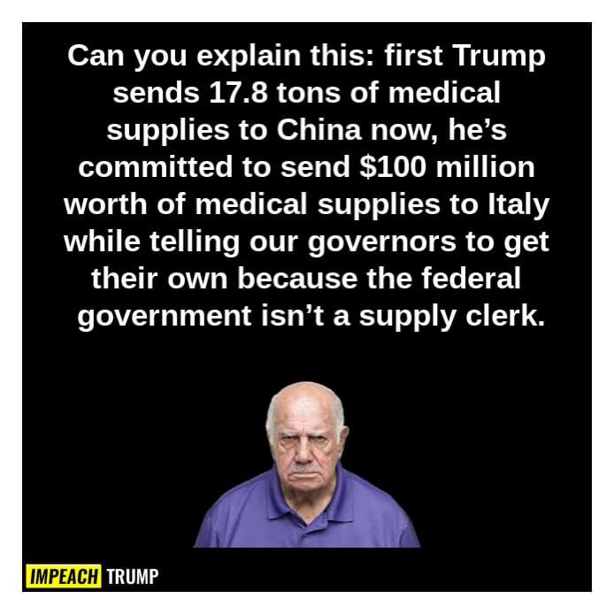 People are catching on. Everything I was talking about in this thread… they’re now making Memes about. Please call your Senators or reps & tell them  #HealthCareWorkers need  #PPENow & tell trump to stop letting private comp. ship  #PPE overseas.