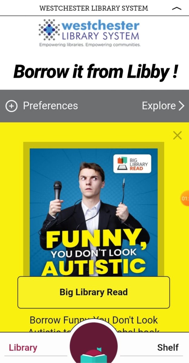 yonkerslibrary's tweet image. Join the virtual Author Talk with Michael McCreary on Monday, April 6th at 11 AM on Ramapo Catskill Library System Facebook page!
But BEFORE THIS👇👇👇
Borrow it and start reading! #WestchesterLibrarySystem