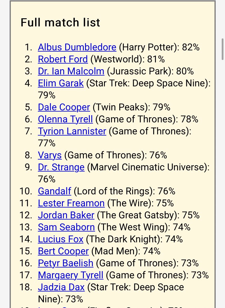 oudingauthier's tweet image. I did the character test as well. What is a Dumbledore?