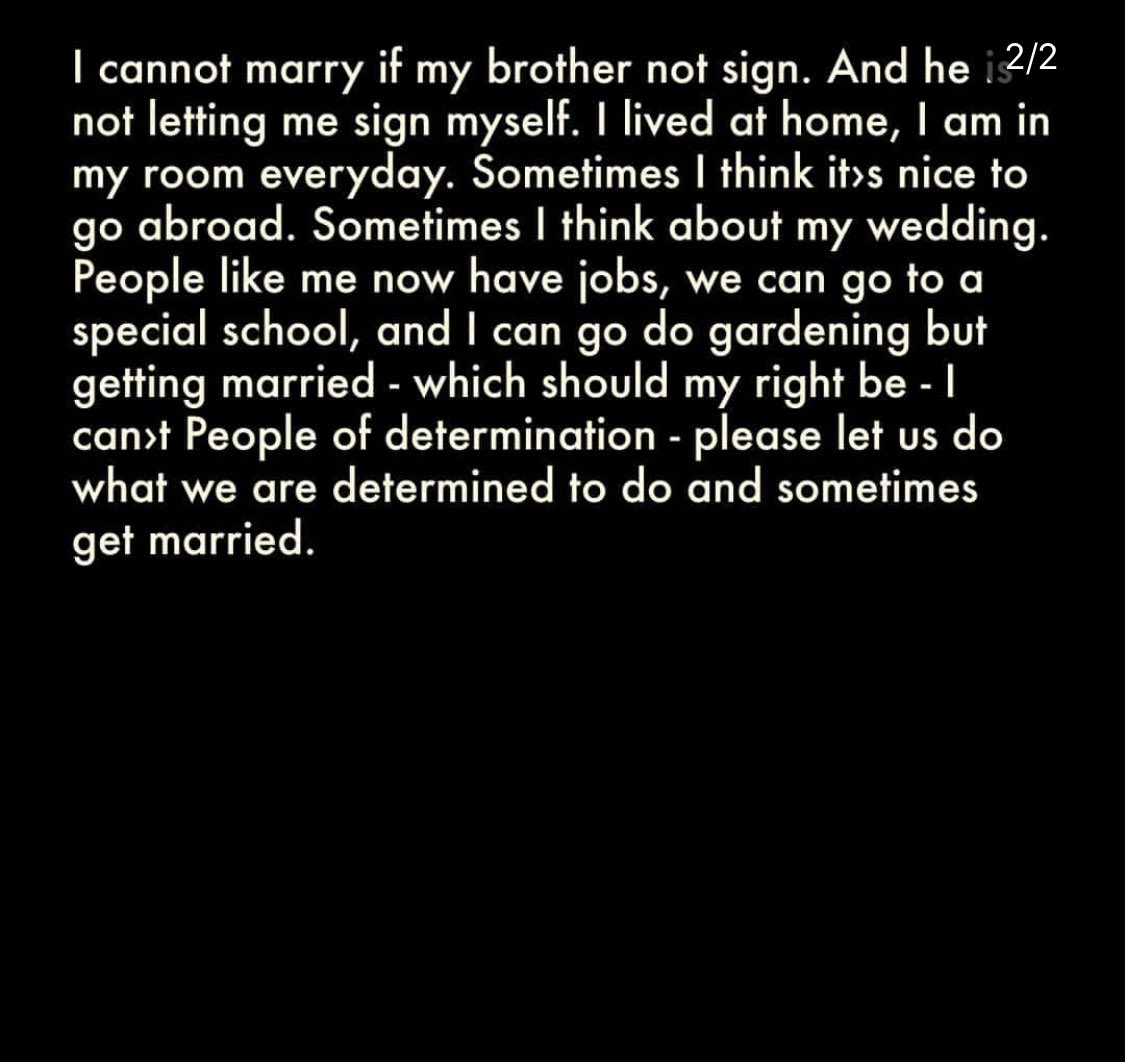 Marriage ideologies... #theletterprojectco #anonymousletters #anonymity