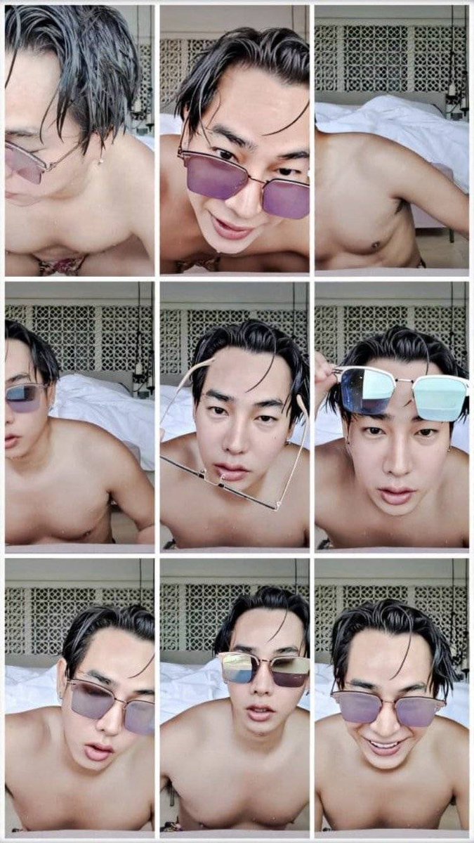 Kisskiss702's tweet photo. @fronteyewear_th หล่อทะลุLIVE 😎
#FrontxPeckPalit
#FrontReallyReally
#เป๊กผลิตโชค https://t.co/mOwkegKa3L
