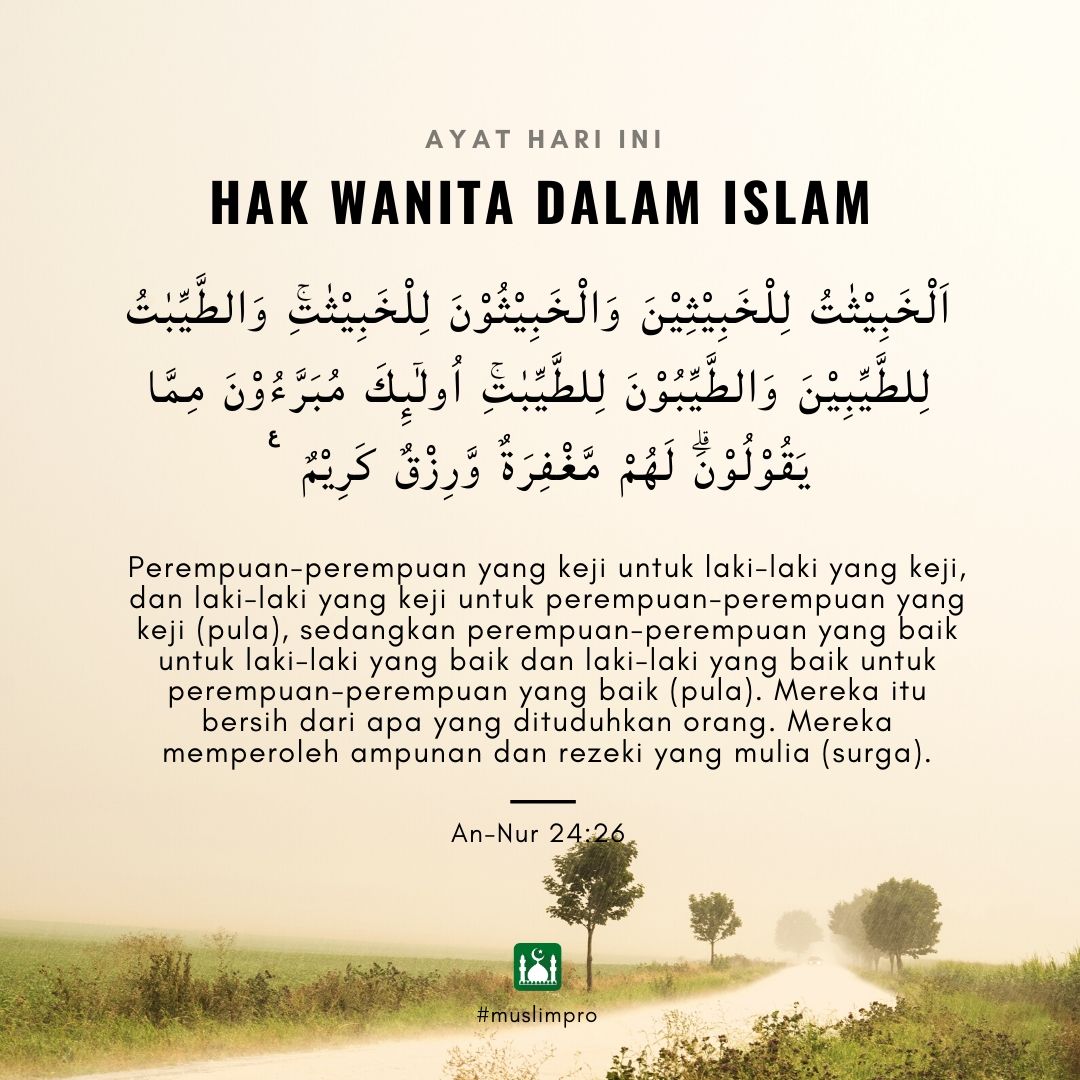 Muslim Pro Indonesia على تويتر Kutipan Dari Al Quran An Nur 24 26 Https T Co C64ltc1wow Muslimpro Quran Inspiration