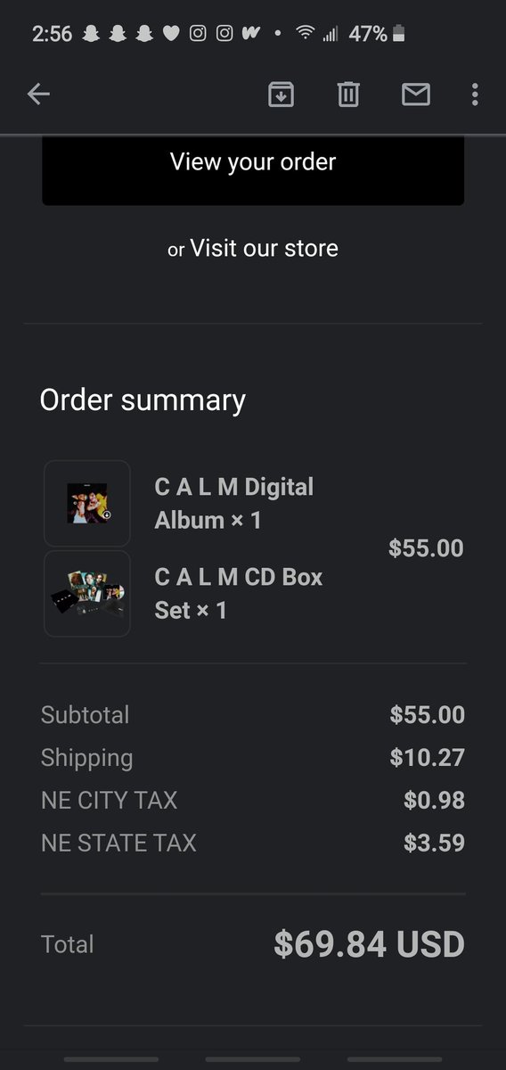 #3 - 1 C A L M CD Box Set