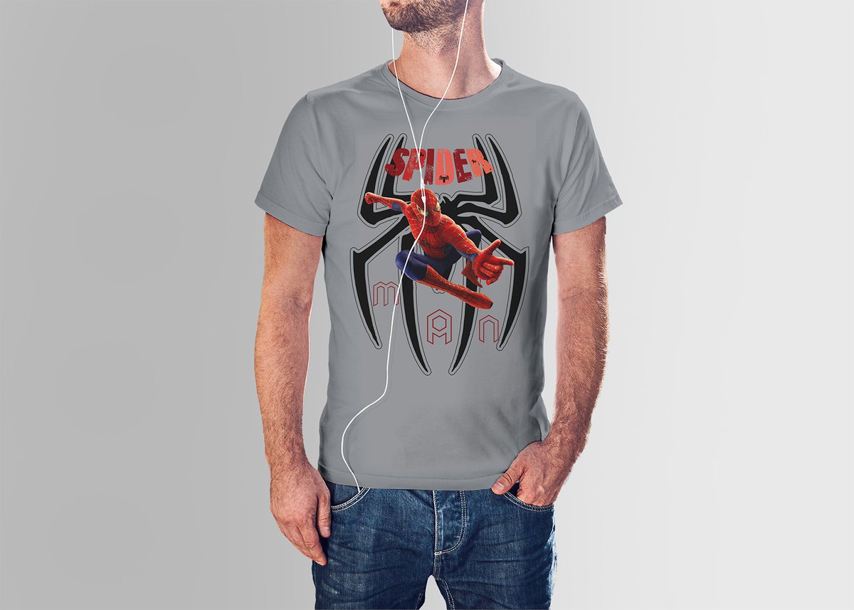 TonmoyGraphics's tweet photo. Hello,
This Is Attractive Spider-Man T-Shirt design. If you like to get one for you then #follow the link in my profile...#Spider #man #web #avengers #CivilWar #graphics #design #tshirtdesigns #tshirtdesigner #tshirtdesigning #TshirtDesignFans #tshirtdesignlogo #tshirts #printing https://t.co/QTfUDLe84z