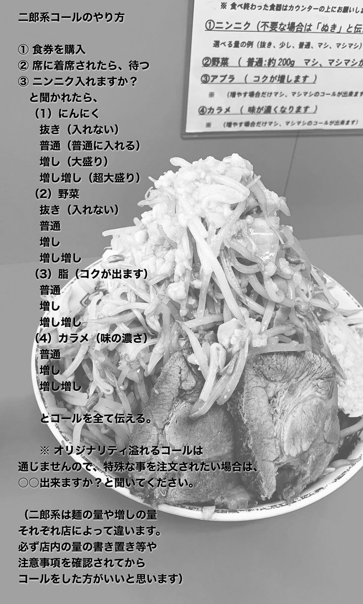 赤ひげラーメン那覇松山店 二郎系ラーメン コールまでのhow Toです それでは 今日も良い二郎系ラーメンlifeを 赤ひげラーメン那覇松山店 二郎系ラーメン コールまでのhow Toです それでは 今日も良い二郎系ラーメンlifeを