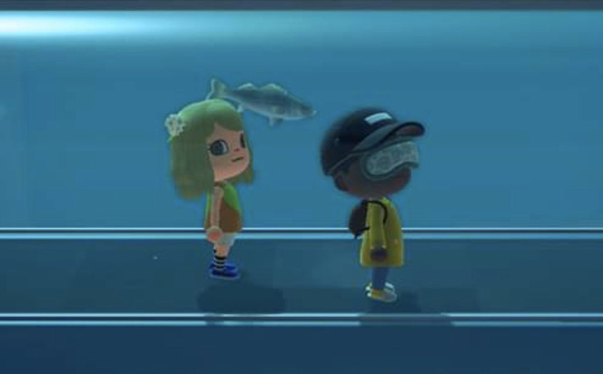 JetSetBlondie's tweet photo. Our quarantine date night at the museum!!! Animal Crossing Couples 100% recommend... tomorrow off to his private island 😍😍😍 https://t.co/4EsF8lNGsR