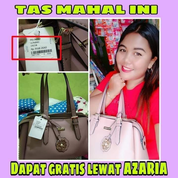 IntKmc's tweet photo. TESTIMONI LAGI 😍😍😍

MACAN AZARIA DAPAT TAS MAHAL GRATIS DARI AZARIA 😍😍

MANTAP YA BISNIS AZARIA SELALU KASIH HADIAH TAS MAHAL KE MITRANYA #TrainToBusan2 #KabarBaik https://t.co/62DwQCkZMA