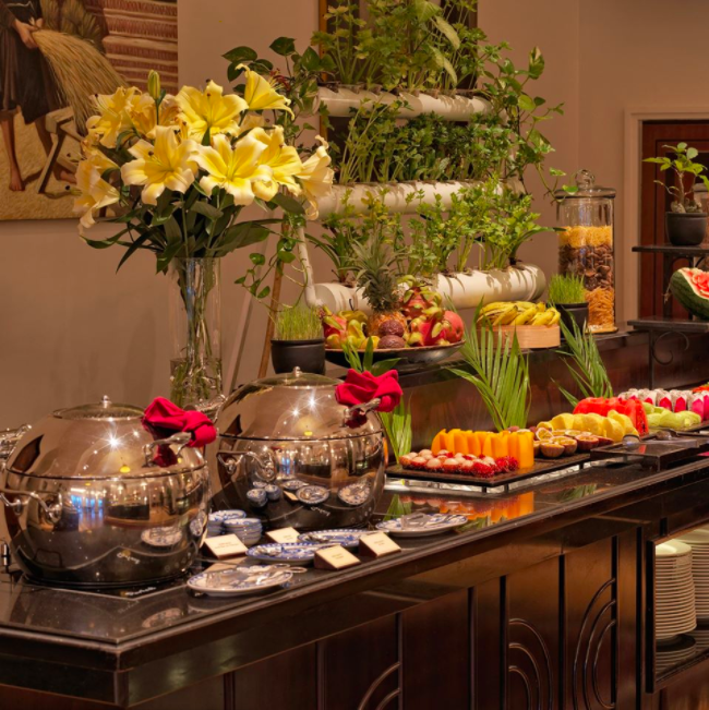 AzeraiHue's tweet photo. A holiday is never complete without feasting on local cuisines. Indulge your taste buds with the diverse buffet spread at Le Parfum. https://t.co/364PGj2Gn6