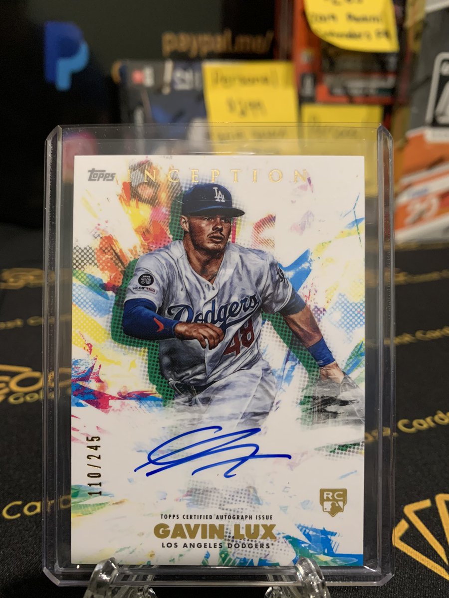 goldcoastcards's tweet image. WHAT A BREAK!! Our 4 Box RT of Topps Inception was complete fire 🔥 🔥🔥 #GoldCoastCards #CardBreaks #ToppsInception #YordanAlvarez #FreddieFreeman #PrintingPlate #JeffMcNeil #CapPatchAuto #GavinLux