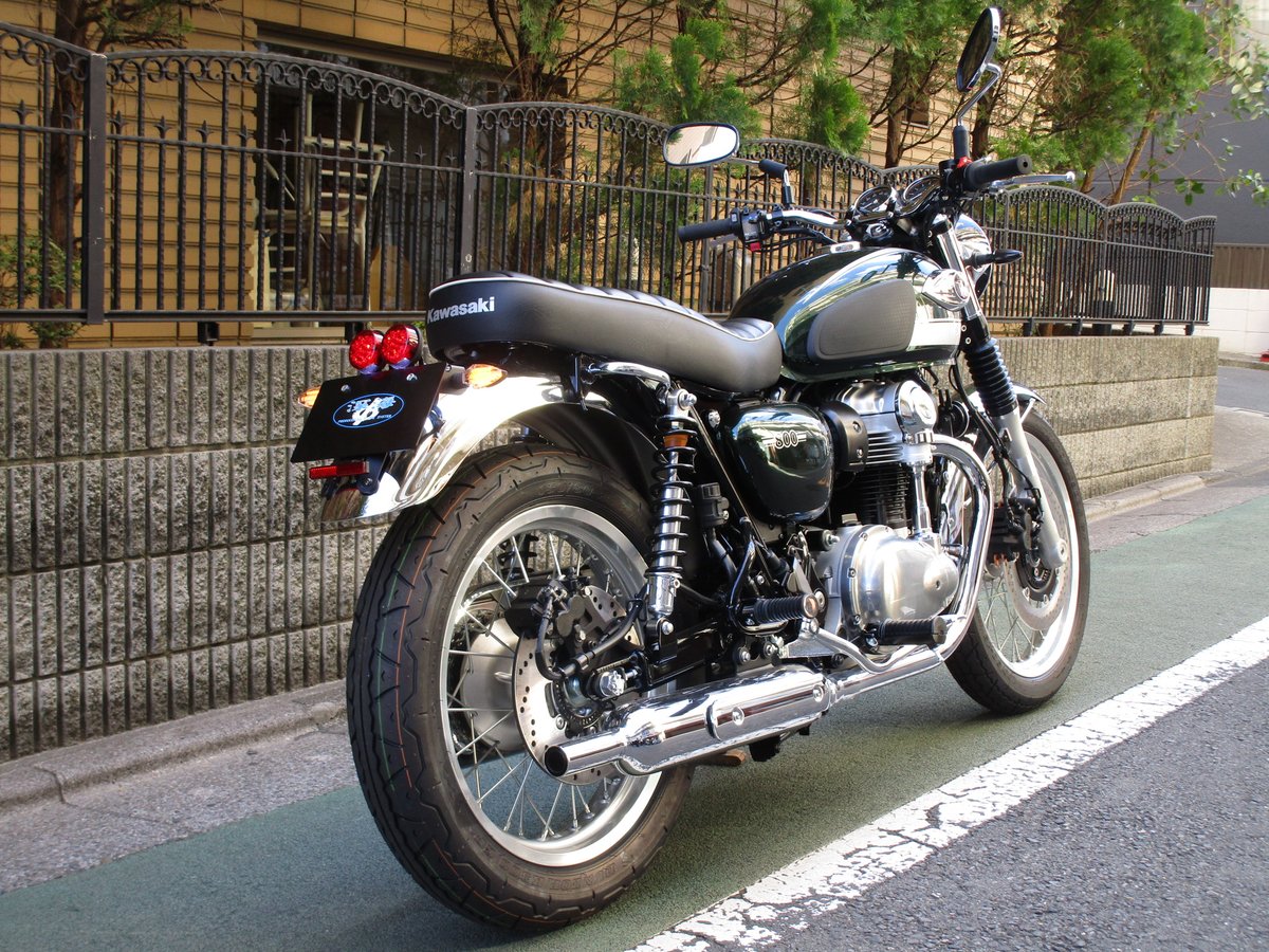 新製品】'20 W800 LEDテールランプキット2PW 双竜 とLEDウインカー