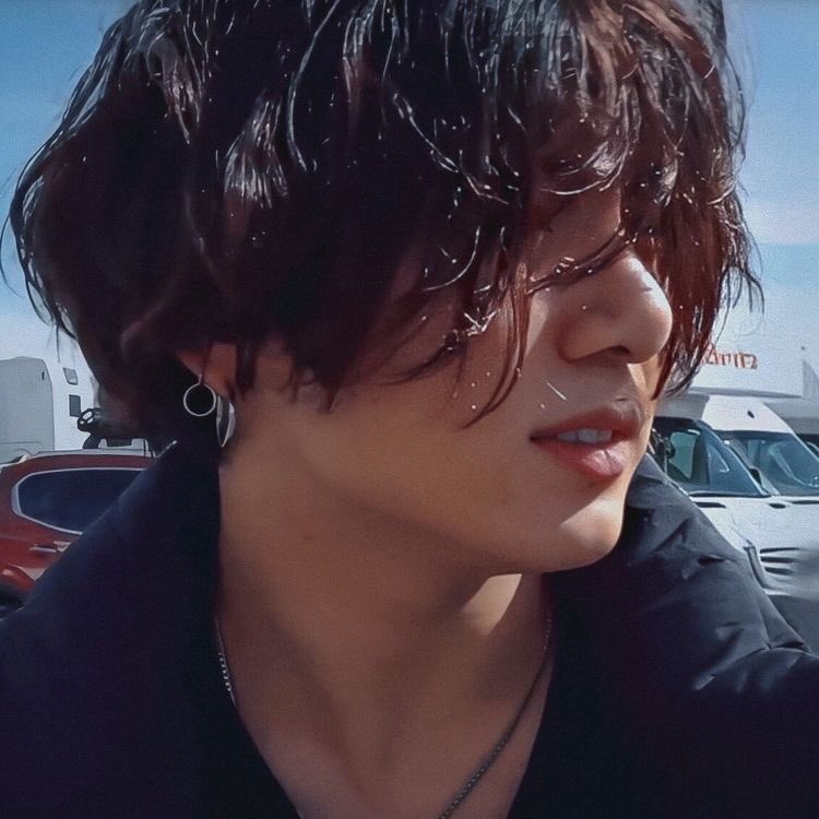 Jungkook’s long fluffy hair — a thread cuz we all miss it