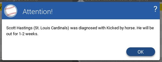 you've been hit by

you've been struck by

horse