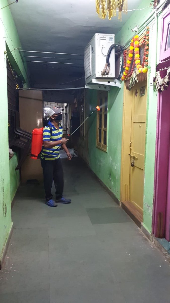 zeeshanBabaS's tweet photo. We have started disinfecting and sanitisation in Bandra Khar Santacruz East and West. If anyone wants to avail this free service please let me know! https://t.co/I7BrI9N3Pi