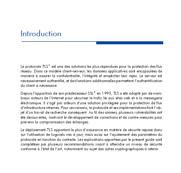 ANSSI_FR's tweet photo. #TLS : Les nouvelles recommandations de l'ANSSI pour être à l'état de l'art dans le déploiement et l'utilisation sécurisés du protocole
#Sécurité #Réseau #VendrediLecture 
🆕https://t.co/5p2eDwmV3N https://t.co/RiImXTy9O2