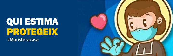 I recordeu-vos-en... el cap de setmana, quedeu-vos a casa. Protegir-vos a vosaltres mateixos i protegir els qui teniu a la vora és una gran manera d'estimar. #joemquedoacasa #Maristesacasa #totaniràbé