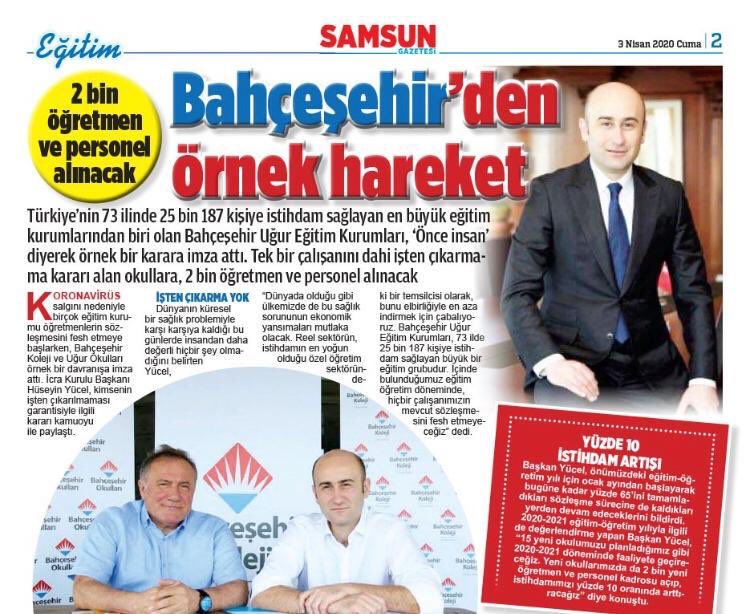bahcesehir_k12's tweet photo. ‘’Bahçeşehir’den örnek hareket’’ 

#bizbizeyeteriz https://t.co/WV5NymYGFz