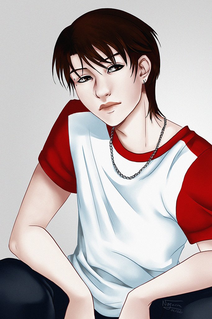 DsbSavior's tweet photo. The second member of DSB I present you is Chinho, he's part of the maknae line ^^ He's 18 years old, he's vocal and dancer of the group. I hope you'll give him some love ❤️
#DSBkpop #originalcharacter #ChinHo #Kpopsinger #illustrationart #characterdesign https://t.co/XptykdSsUB