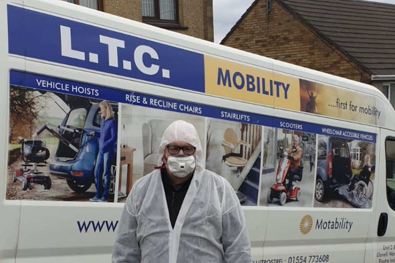 WalesOnline's tweet photo. A business in #Llanelli is making sure the mobility community is safe by delivering gloves and hand wash
https://t.co/1RdnbU52ba

#Ad @ltcmobility https://t.co/Zk1SsByeD1